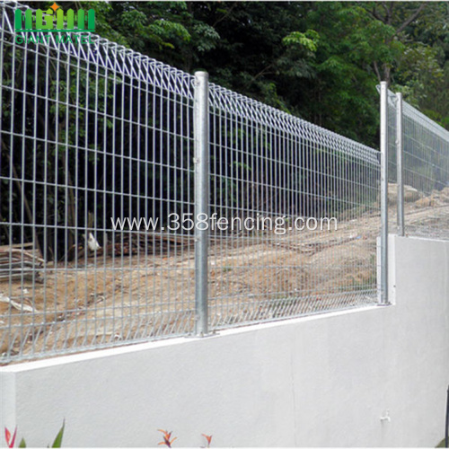 Rolled Top BRC Welded Mesh Fence